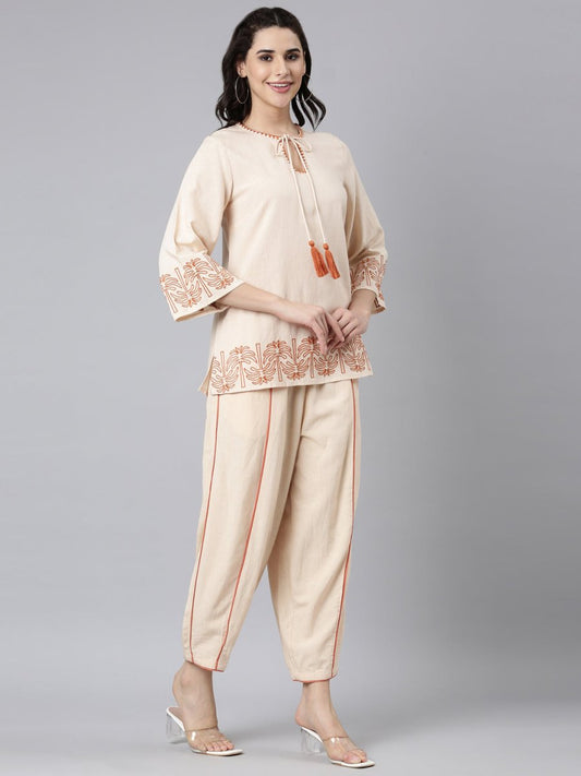 Buy Stylish Co-ord Sets for Women Online in India – Breezy Oversized Cotton by Natica