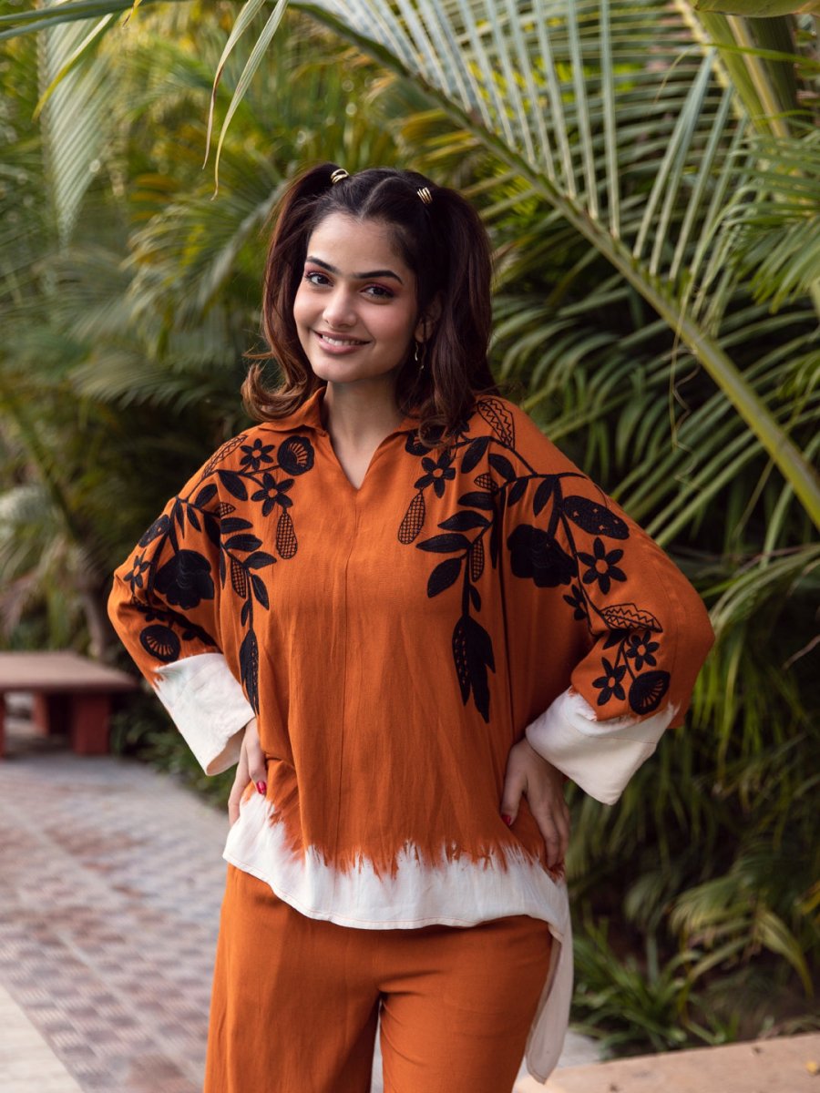 Oversized Co-Ord Set for Women Online in India – Cotton Tie-Dye Style by Natica