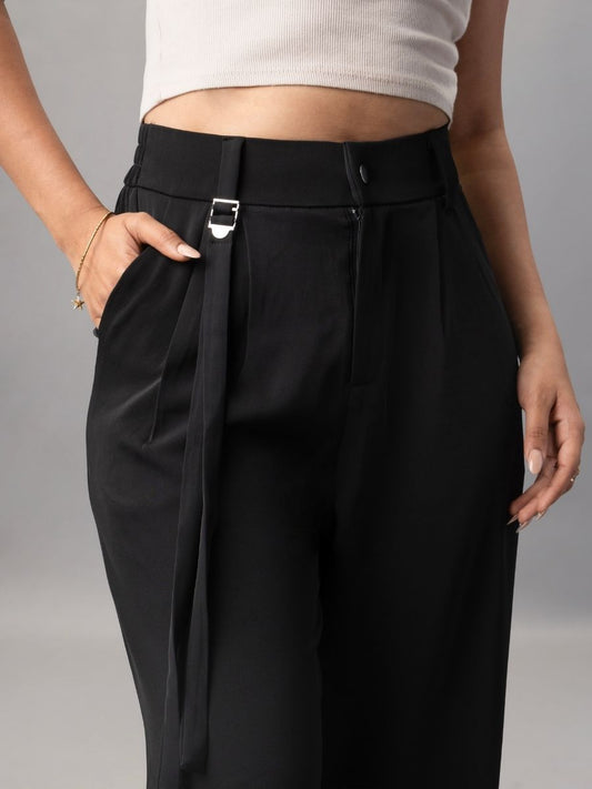 Buy High Rise Trousers Women online in India