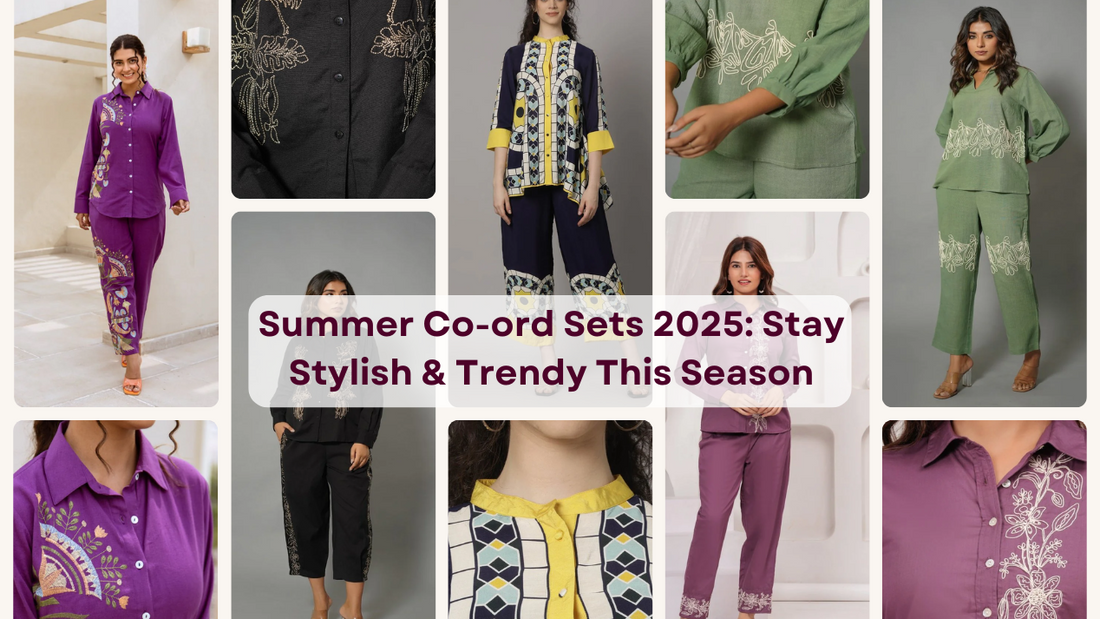 Summer Co-ord Sets 2025: Stay Stylish & Trendy This Season