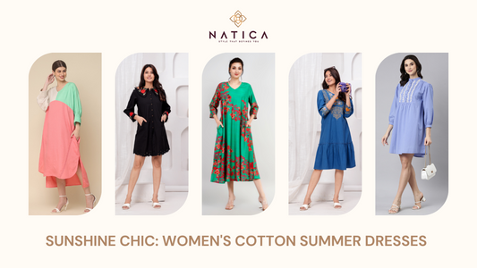 Sunshine Chic: Women's Cotton Summer Dresses
