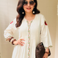 Embroidered Khadi Cotton Dress