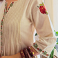 Embroidered Khadi Cotton Dress