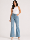 Sky Sculpt High-Rise Stretch Flared Jeans
