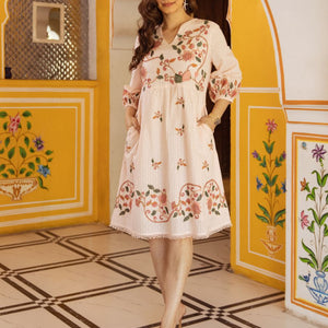 Chic Lotus Pink Dress