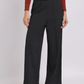 Black High-Waist Wide-Leg Trouser