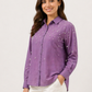 Dusty Lilac Pearl Embellished Shirt