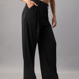 Buy High Rise Trousers Women online in India
