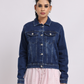 Classic Dark Blue Denim Jacket