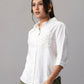 Classic White Cutwork Shirt