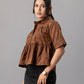 Buy Women Brown Shirts online in India | Natica