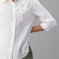 Classic White Cutwork Shirt