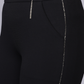 Diamond Black Sleek Stretch Pants