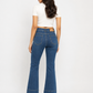 Azure Sculpt High-Rise Stretch Flared Jeans