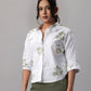 Sage Bloom Cotton Shirt