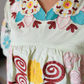 Floral Fabric Cotton Dress