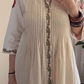 Embroidered Khadi Cotton Dress
