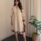 Embroidered Khadi Cotton Dress