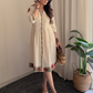 Embroidered Khadi Cotton Dress