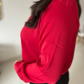 Scarlet Luxe Relaxed-Fit Shirt