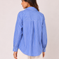 Riviera Blue Striped Relaxed-Fit Cotton Shirt