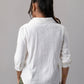 Classic White Cutwork Shirt
