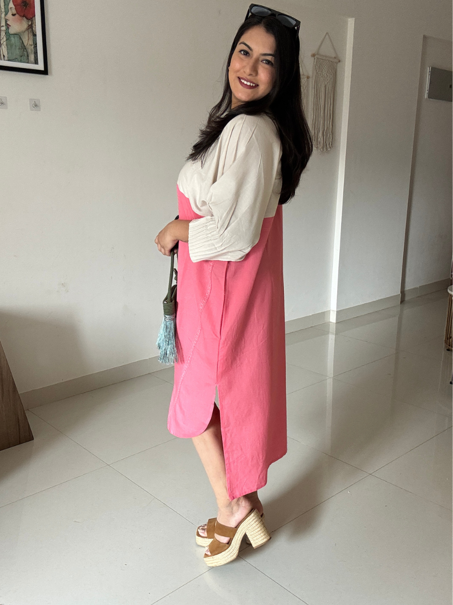 Over sized Cotton Dress