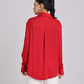 Scarlet Luxe Relaxed-Fit Shirt