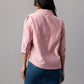 Rose Cutwork Pocket Shirt