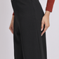 Black High-Waist Wide-Leg Trouser