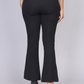 Diamond Black Sleek Stretch Pants