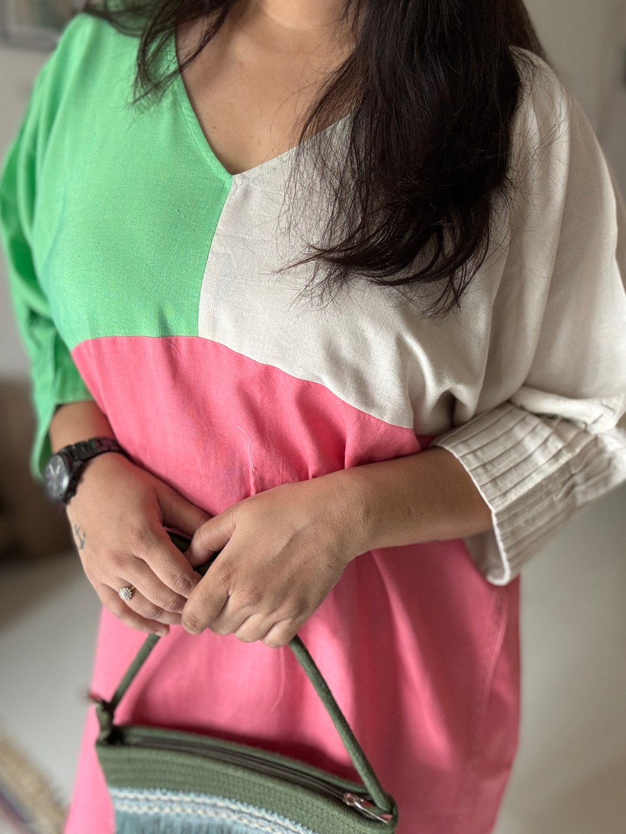 Over sized Cotton Dress