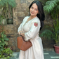 Embroidered Khadi Cotton Dress