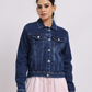Classic Dark Blue Denim Jacket