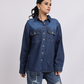 Dark Blue Denim Shirt