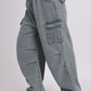 Relaxed Fit Cargo-Style Denim Jeans