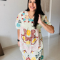 Floral Fabric Cotton Dress