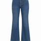 Azure Sculpt High-Rise Stretch Flared Jeans