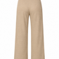 Champagne Glow Rhinestone Wide-Leg Trousers