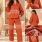 Casual Chic Brown Cotton Co-Ords Set
