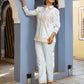 Shop Western Co-ords Set for Women Online in India – Azure Luxe Blue Natica