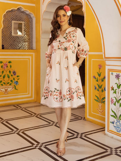 Chic lotus pink dress – Buy Trendy Dresses for Women Online in India at Natica