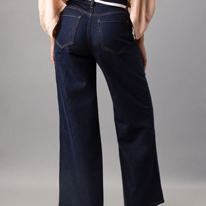 Denim Wide Leg Pants