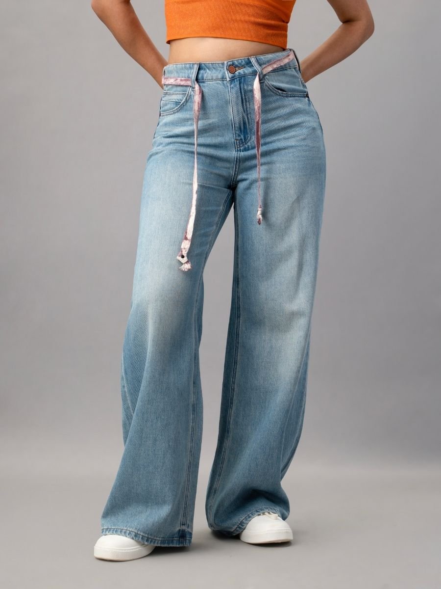 Buy Women's Wide Leg Jeans Online at the Best Prices