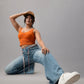 Buy Women's Wide Leg Jeans Online at the Best Prices