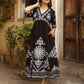 Embroidered Black Long Dress – Perfect Party Wear for Women Online at Natica