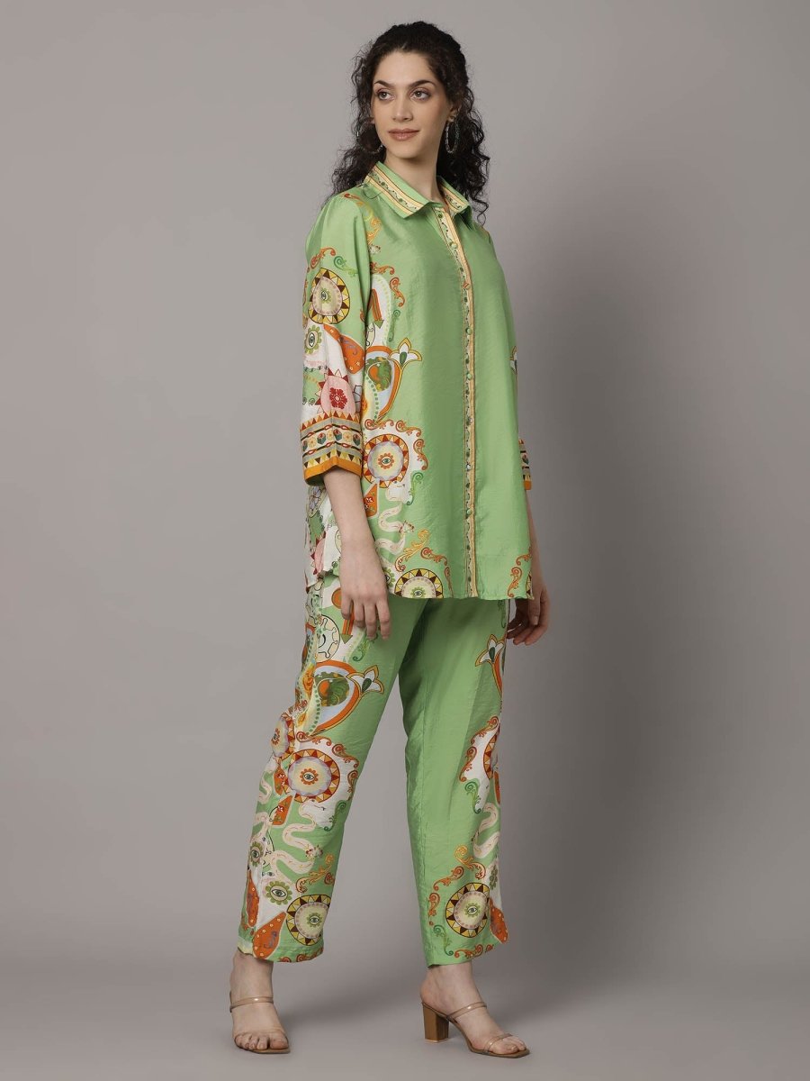 Shop Western Co-ords Set for Women Online in India – Natica Cotton Embroidery