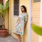 Floral Fabric Cotton Dress - Buy Party dresses for Women Online in India
at Natica