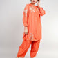 Buy Natica Stylish & Western Co-Ord Sets – Orange Silk Women’s Outfit