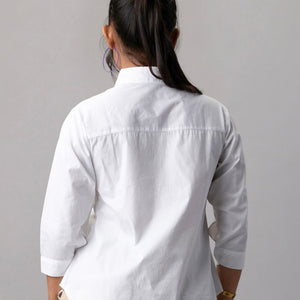 Petal Patch Embroidered Shirt